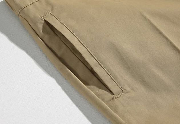 CROSS BUTTON SHORTS - Aumori