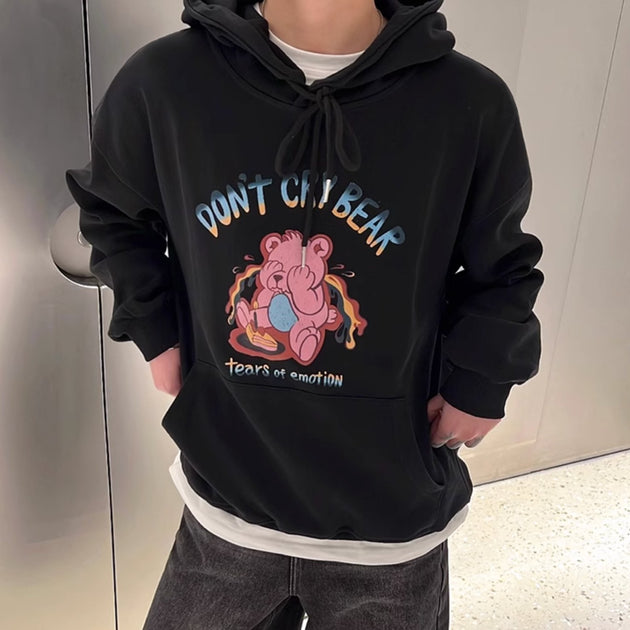 CRYING BEAR HOODIE - Aumori