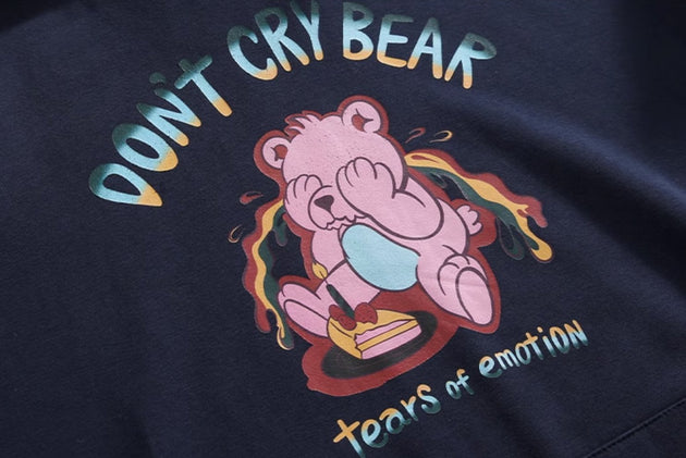 CRYING BEAR HOODIE - Aumori