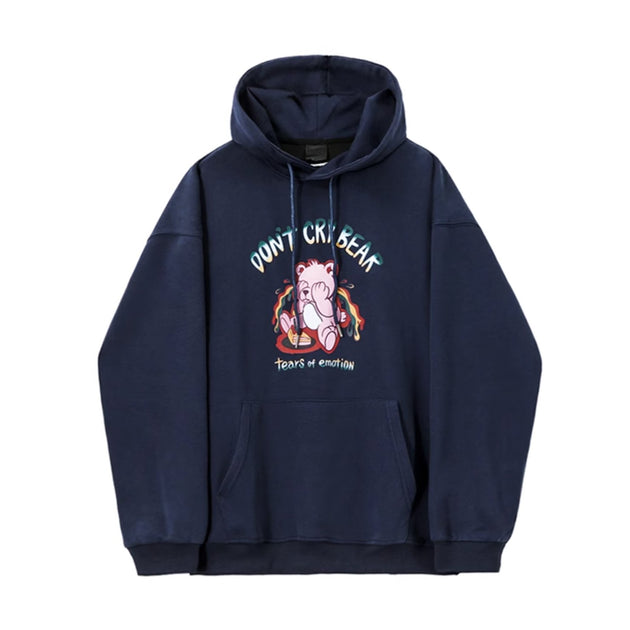 CRYING BEAR HOODIE - Aumori