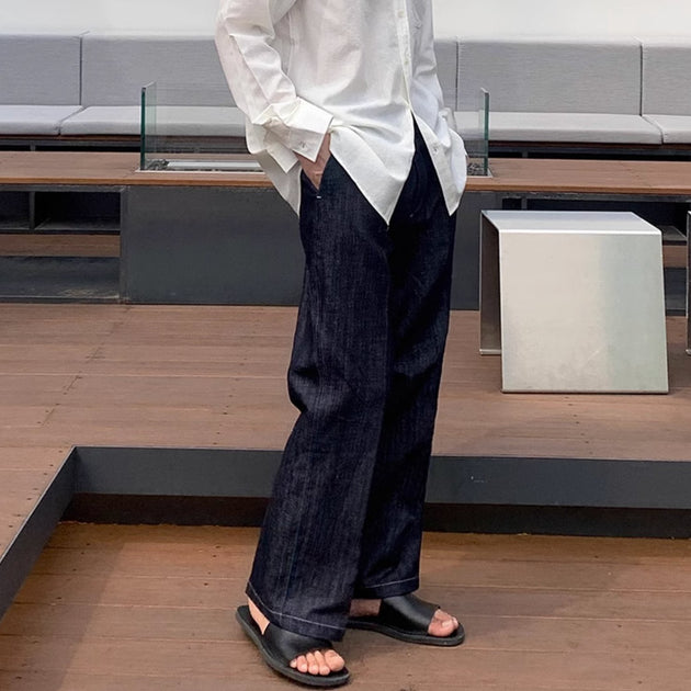 DARK STRAIGHT DENIM - Aumori