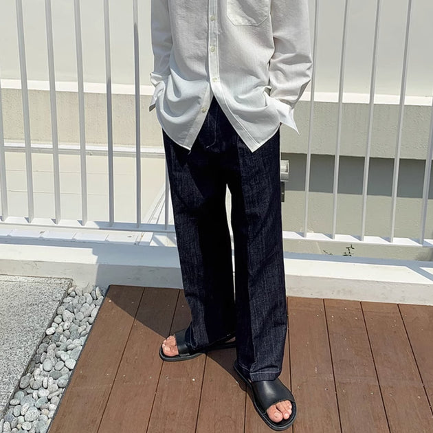 DARK STRAIGHT DENIM - Aumori