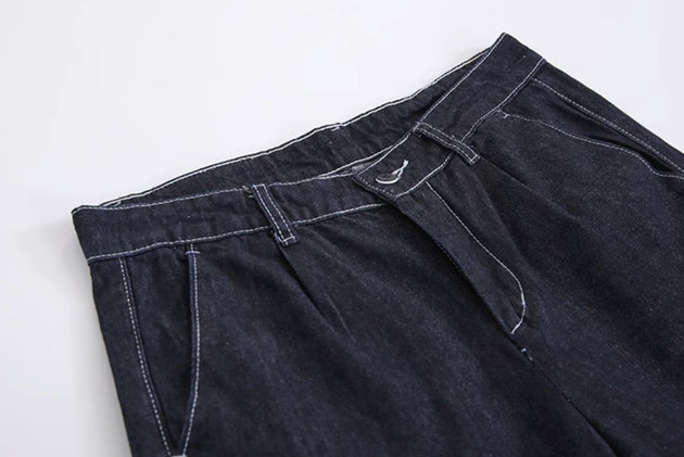 DARK STRAIGHT DENIM - Aumori
