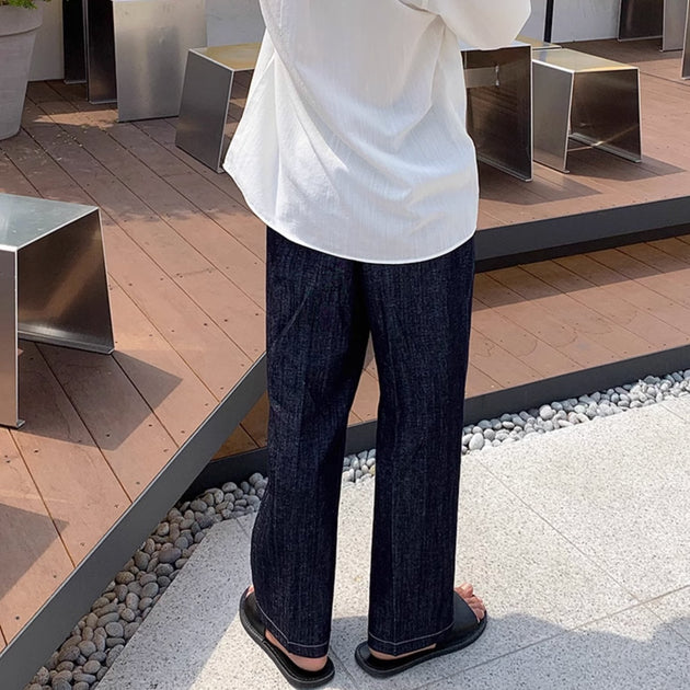DARK STRAIGHT DENIM - Aumori