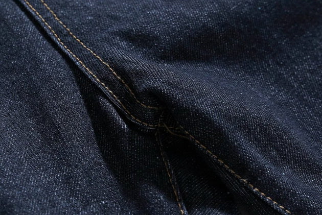 DARK STRAIGHT JEANS - Aumori