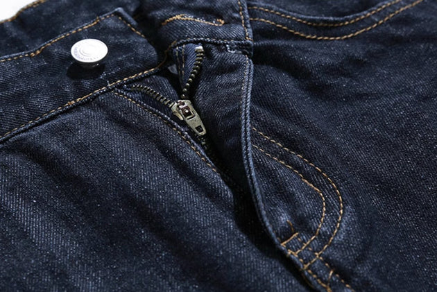 DARK STRAIGHT JEANS - Aumori