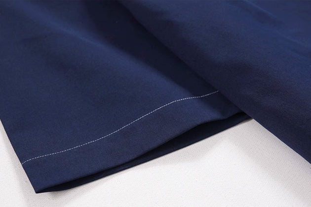 DENIM SHORT SLEEVE SHIRT - Aumori