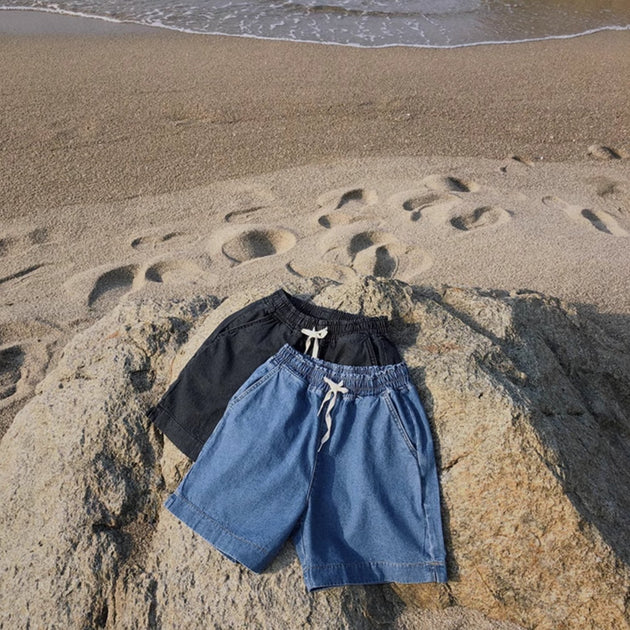 DENIM SHORTS - Aumori