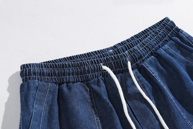 DENIM SUMMER SHORTS - Aumori