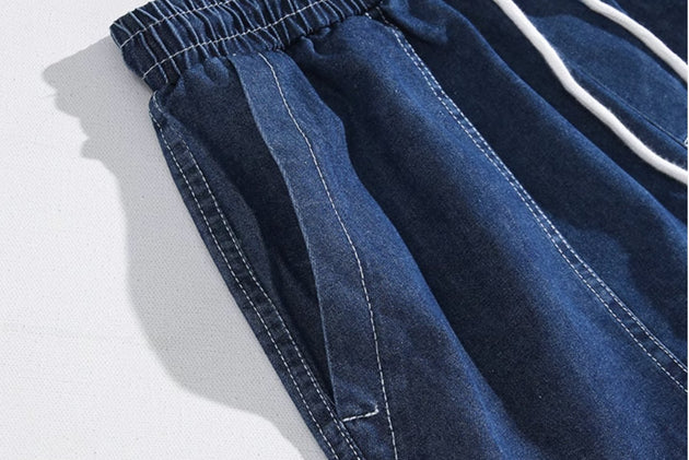 DENIM SUMMER SHORTS - Aumori