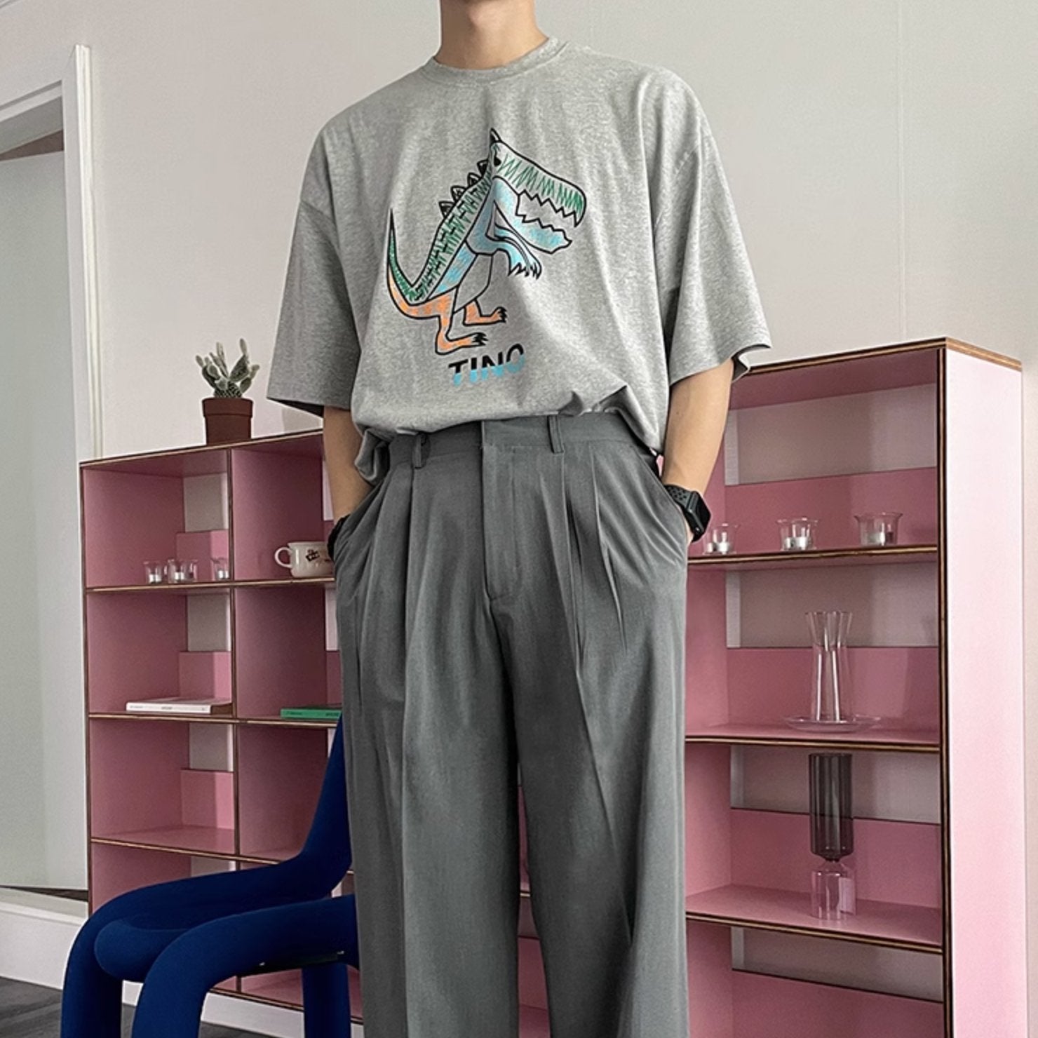 DINO GRAPHIC T - SHIRT - Aumori