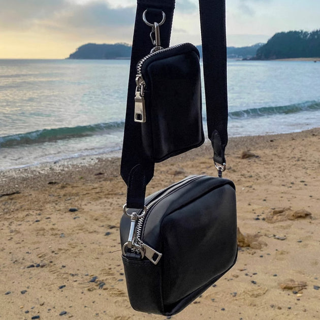 DOUBLE CROSSBODY BAG - Aumori