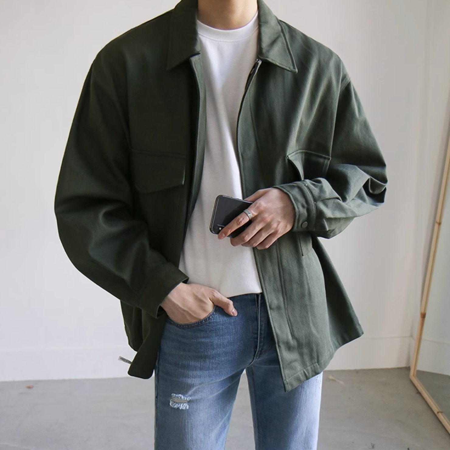 DOUBLE POCKET JACKET - Aumori