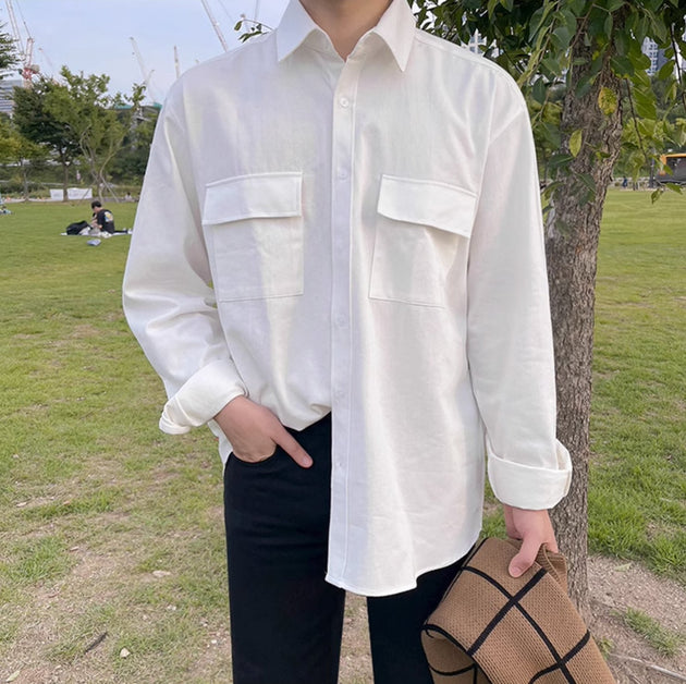 DOUBLE POCKET SHIRT - Aumori