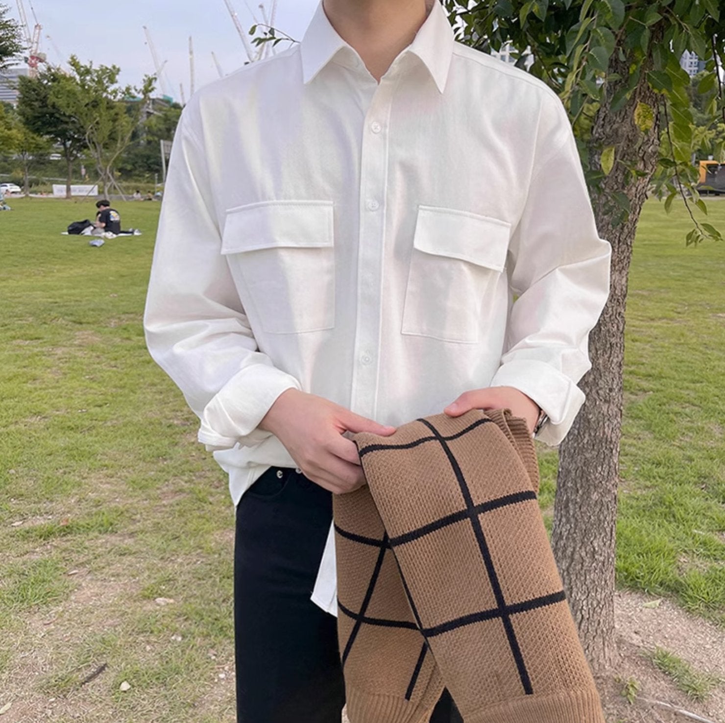 DOUBLE POCKET SHIRT - Aumori