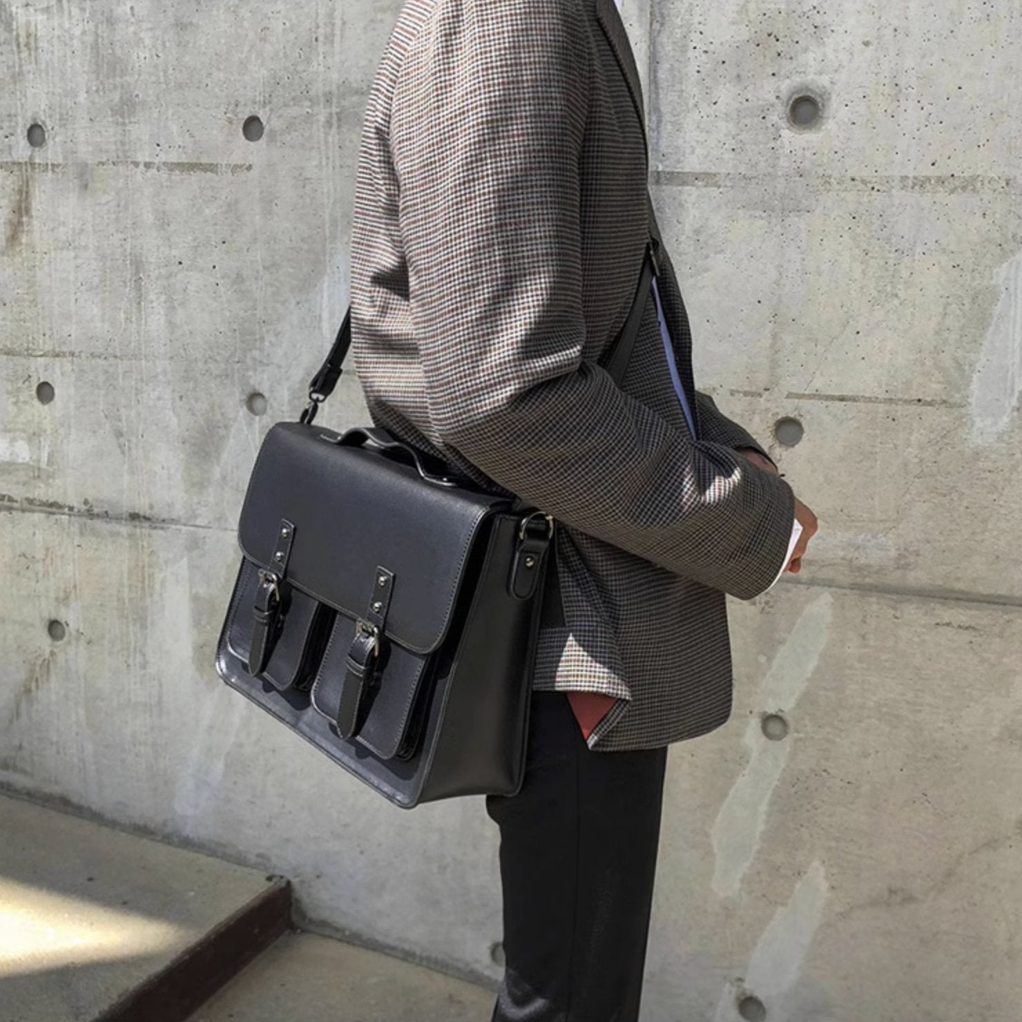 DOUBLE POUCH BAG - Aumori