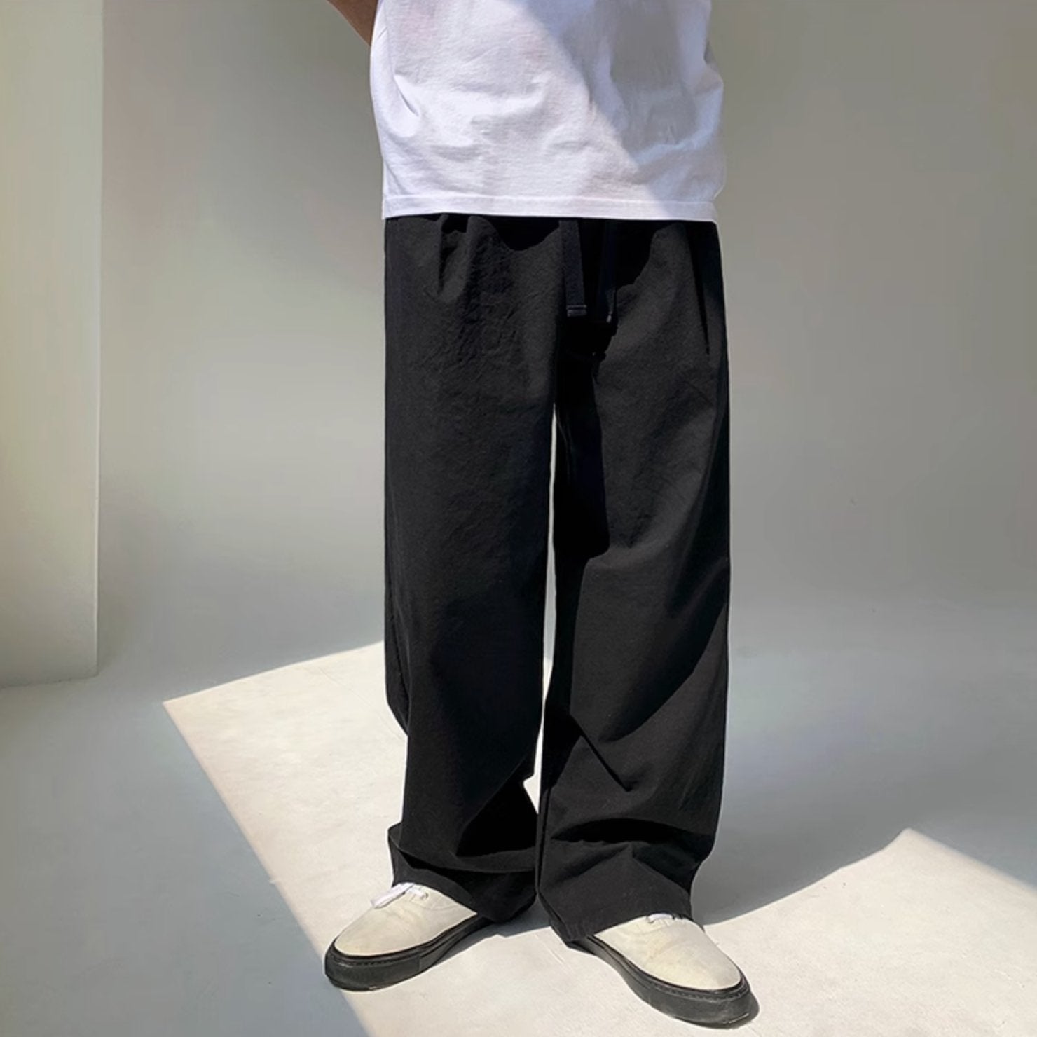 DRAWSTRING PANTS - Aumori