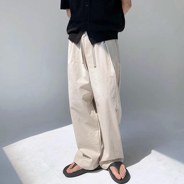DRAWSTRING PANTS - Aumori