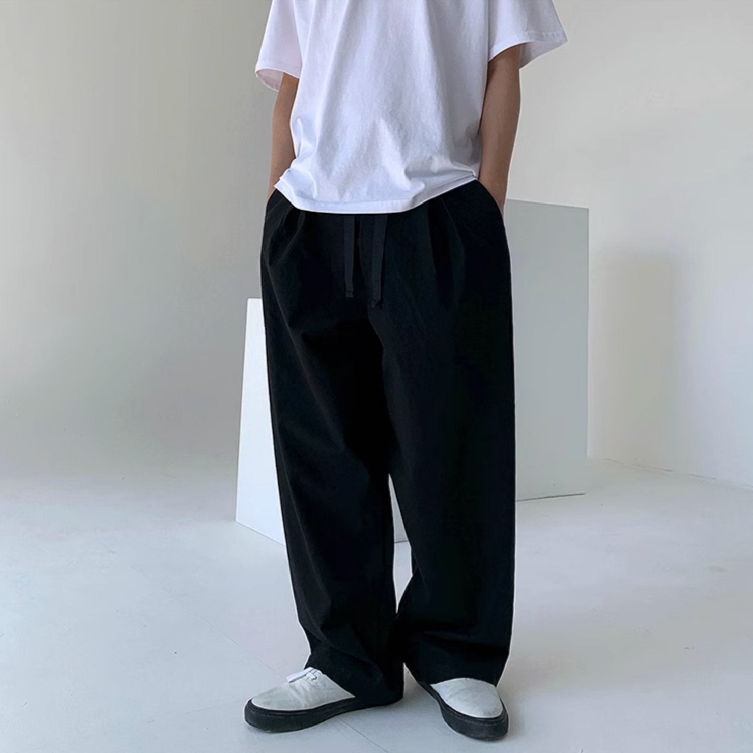 DRAWSTRING PANTS - Aumori