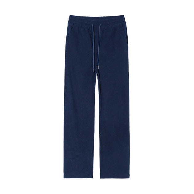 DRAWSTRING STRETCH PANTS - Aumori