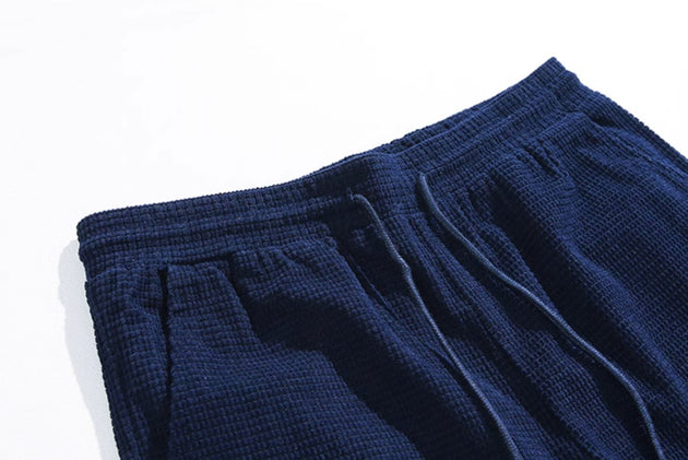 DRAWSTRING STRETCH PANTS - Aumori