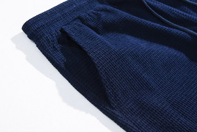 DRAWSTRING STRETCH PANTS - Aumori