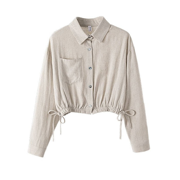 ELASTIC CROP TOP - Aumori