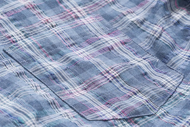 FADED PLAID SHIRT - Aumori