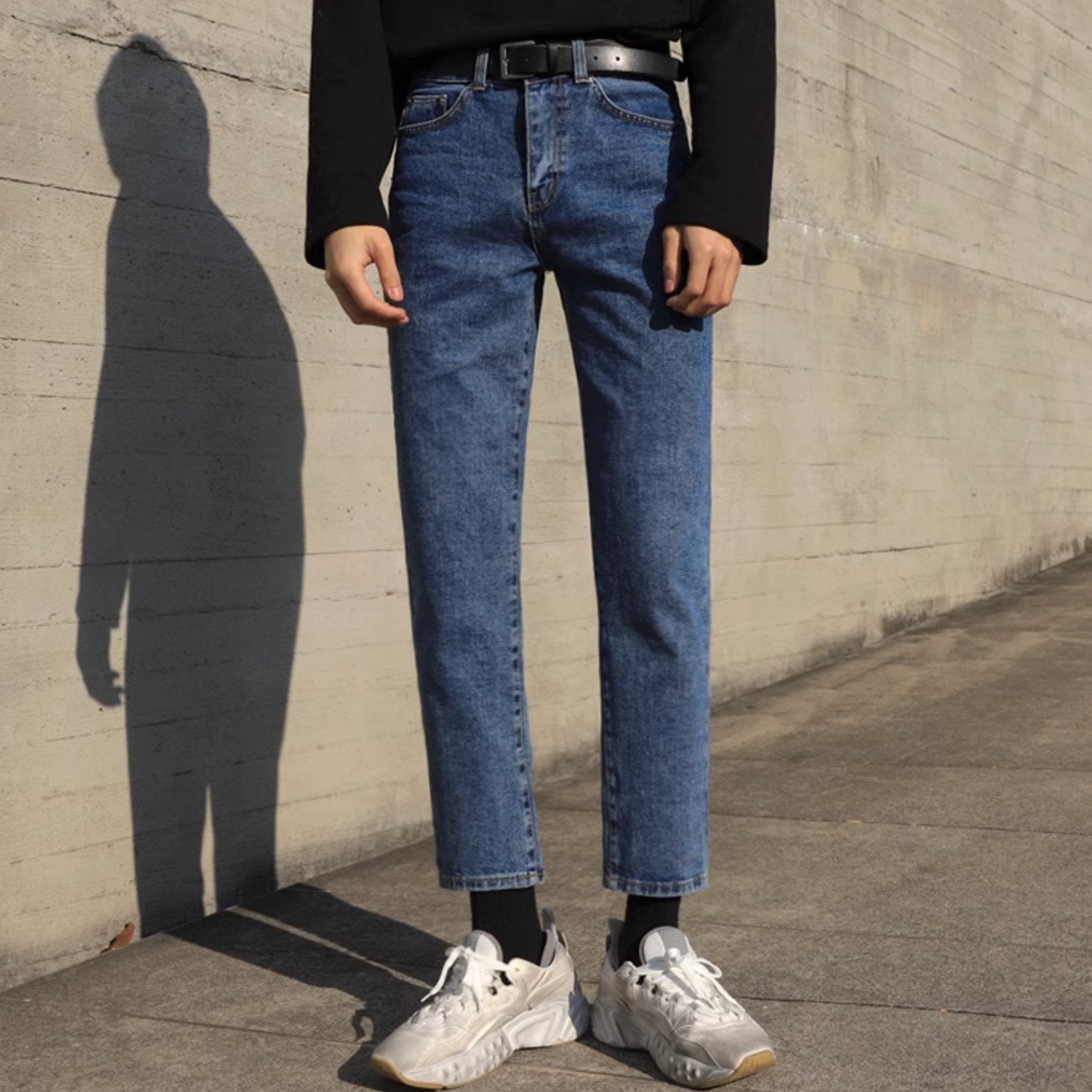 FITTED ANKLE JEANS - Aumori