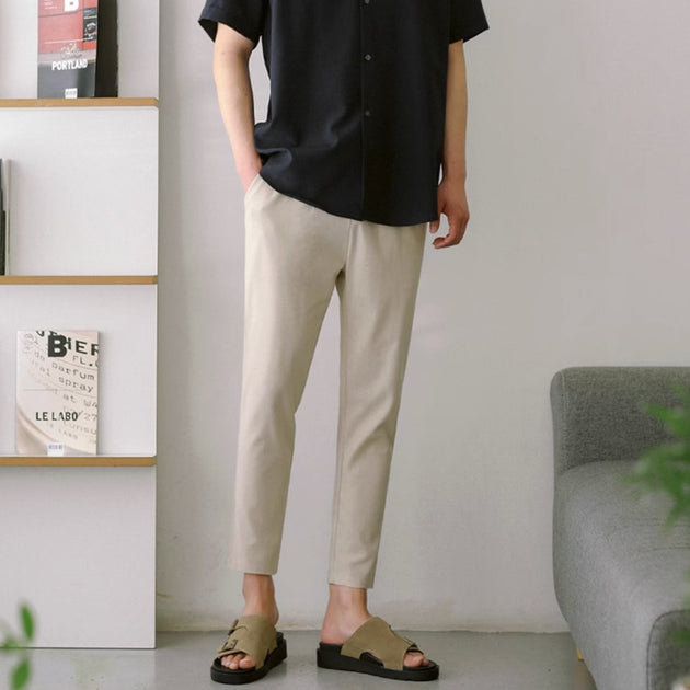 FITTED ANKLE PANTS - Aumori