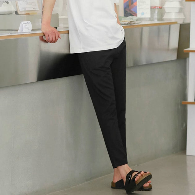 FITTED ANKLE PANTS - Aumori