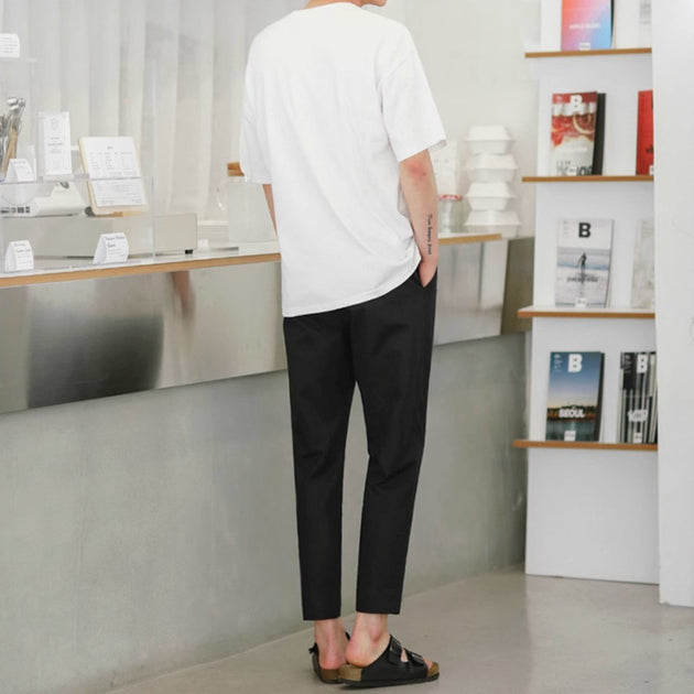 FITTED ANKLE PANTS - Aumori