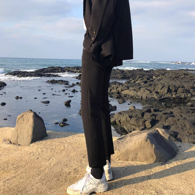 FITTED CUFF PANTS - Aumori