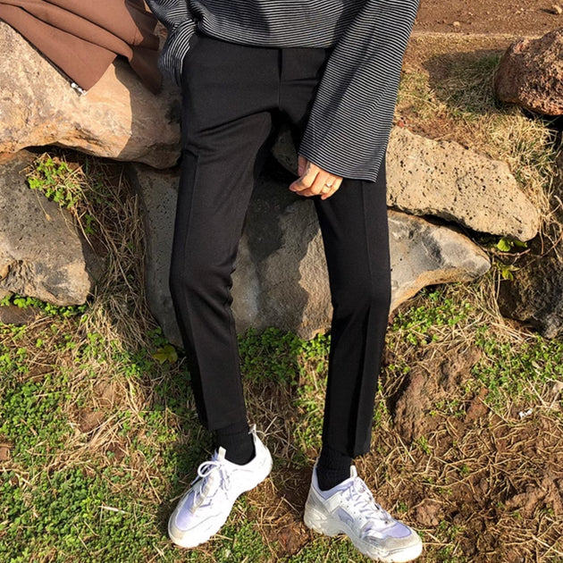 FITTED CUFF PANTS - Aumori