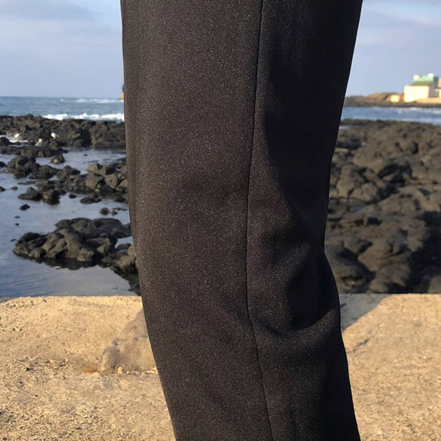 FITTED CUFF PANTS - Aumori