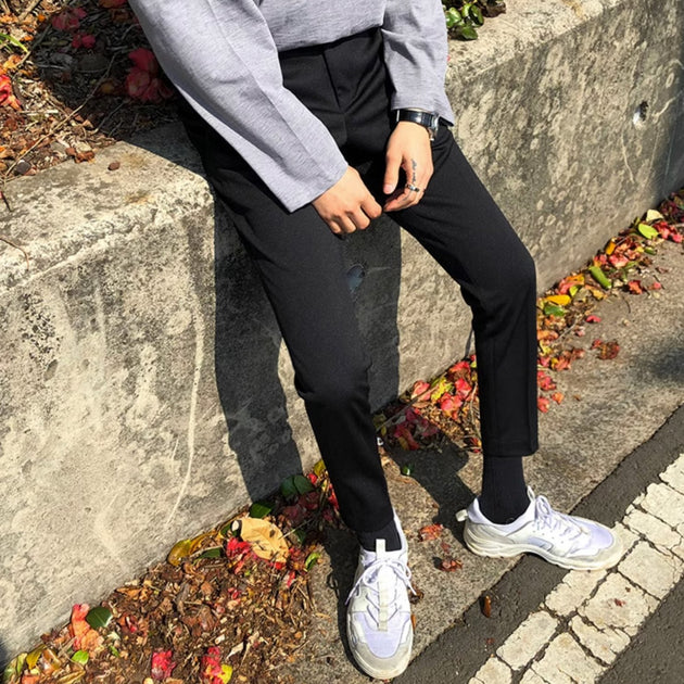 FITTED CUFF PANTS - Aumori
