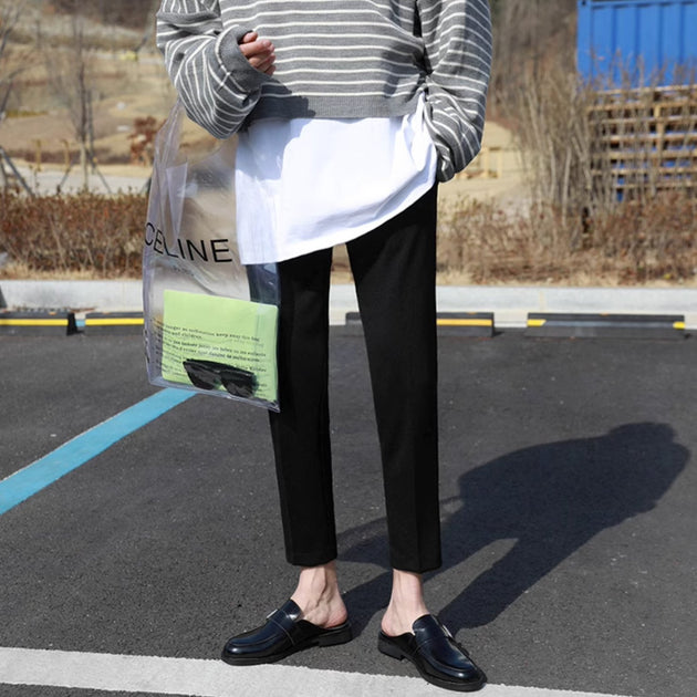 FITTED CUFF PANTS - Aumori