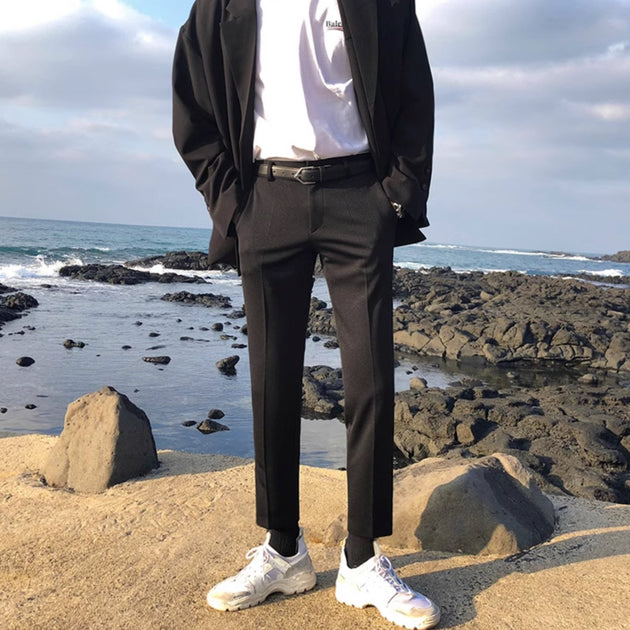 FITTED CUFF PANTS - Aumori