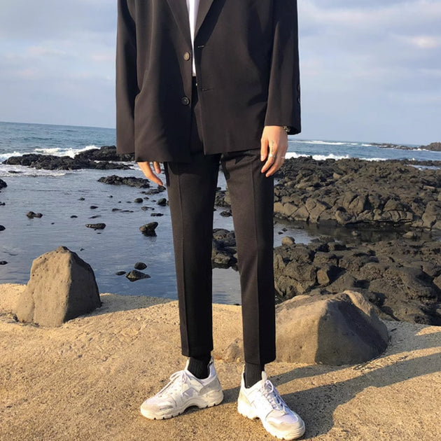 FITTED CUFF PANTS - Aumori