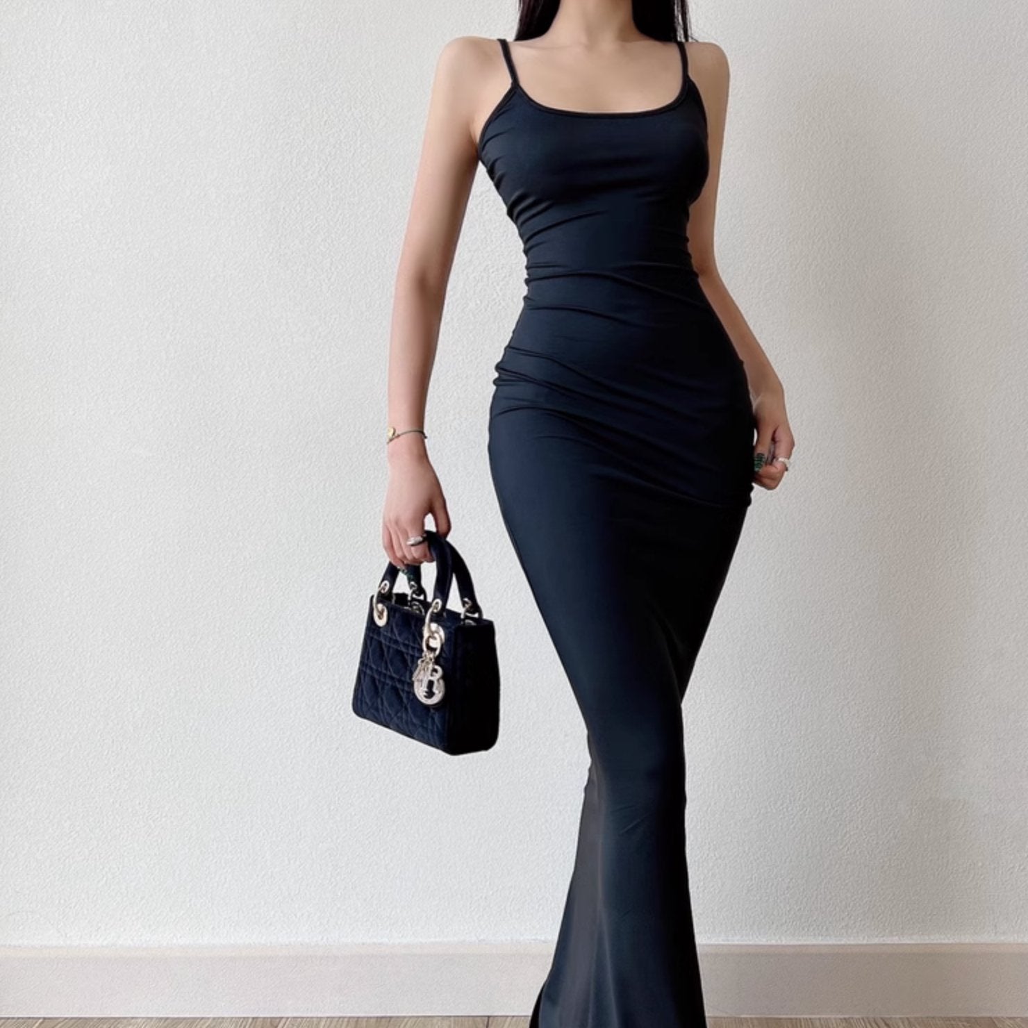 FITTED LONG DRESS - Aumori