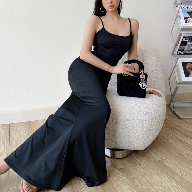 FITTED LONG DRESS - Aumori