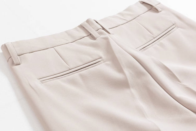 FITTED SPLIT PANTS - Aumori