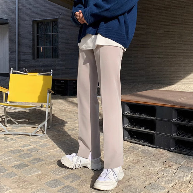 FITTED SPLIT PANTS - Aumori