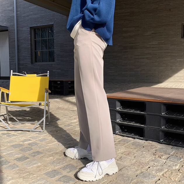 FITTED SPLIT PANTS - Aumori