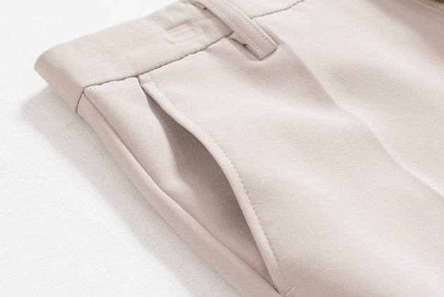 FITTED SPLIT PANTS - Aumori