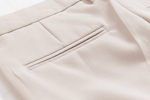 FITTED SPLIT PANTS - Aumori