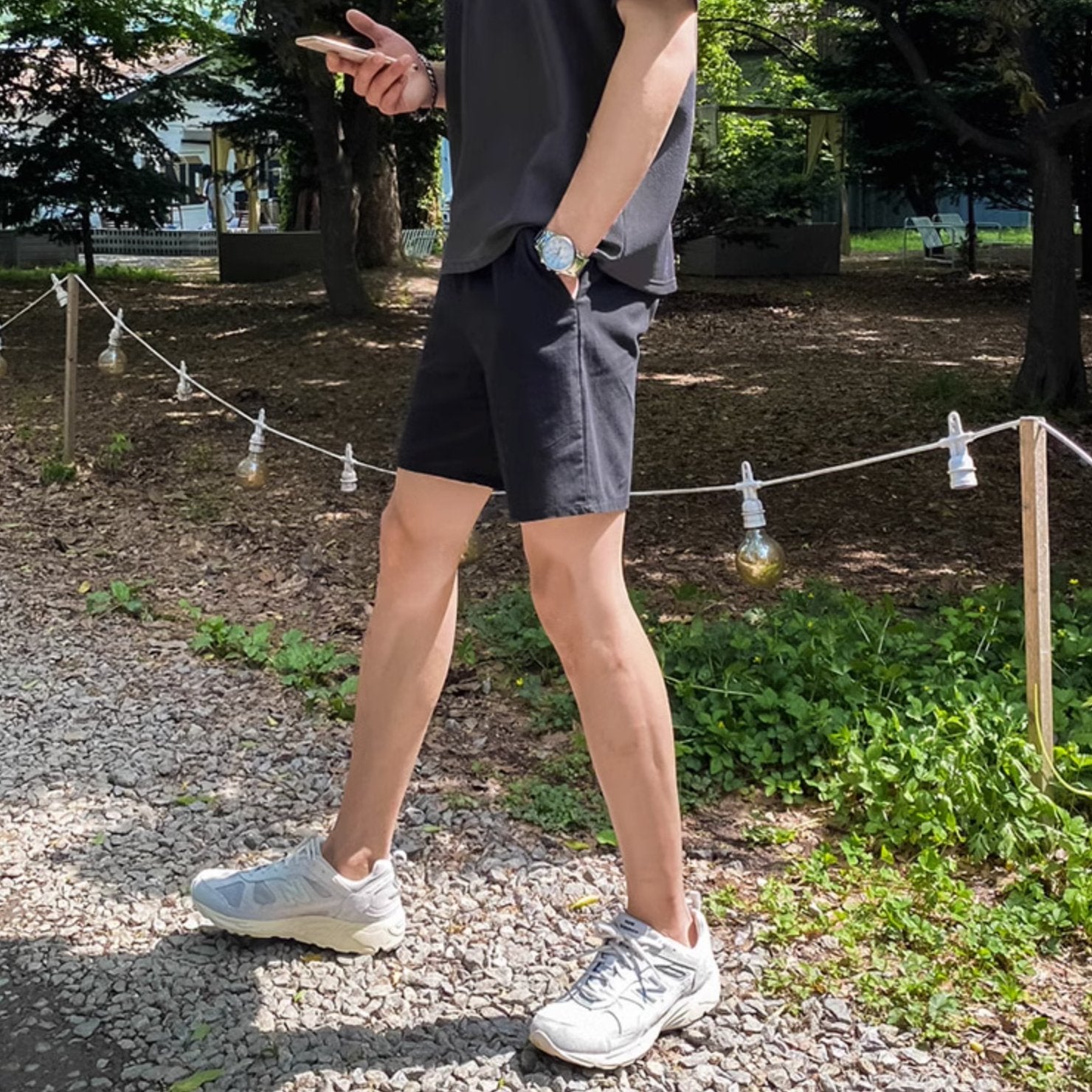 FITTED SUMMER SHORTS - Aumori