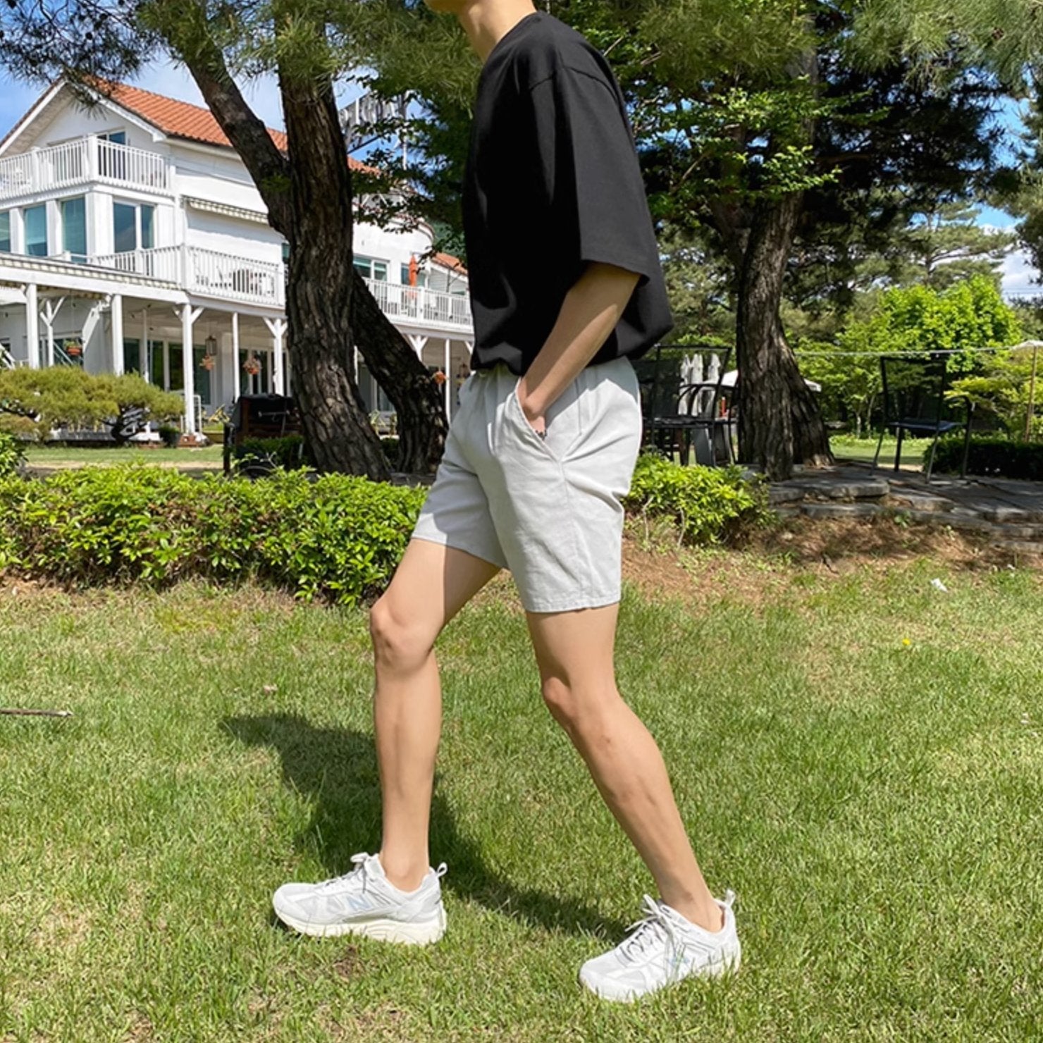 FITTED SUMMER SHORTS - Aumori