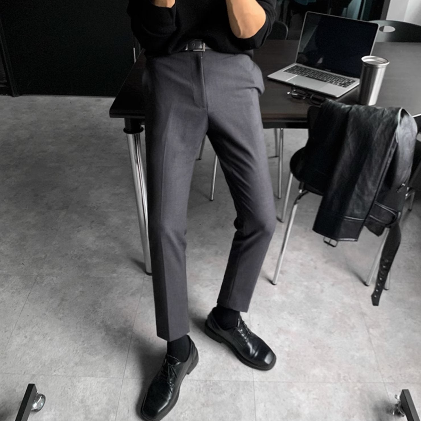FITTED TAILOR PANTS - Aumori