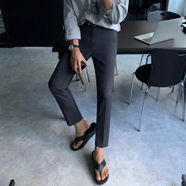 FITTED TAILOR PANTS - Aumori